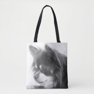 Bolsa Tote Chihuahua Dog Portrait