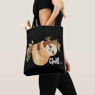 Bolsa Tote Chill Hanging Sloth Wildlife Zookeepe