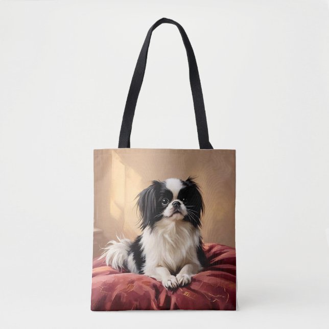 Bolsa Tote Chin Japonês (Frente)