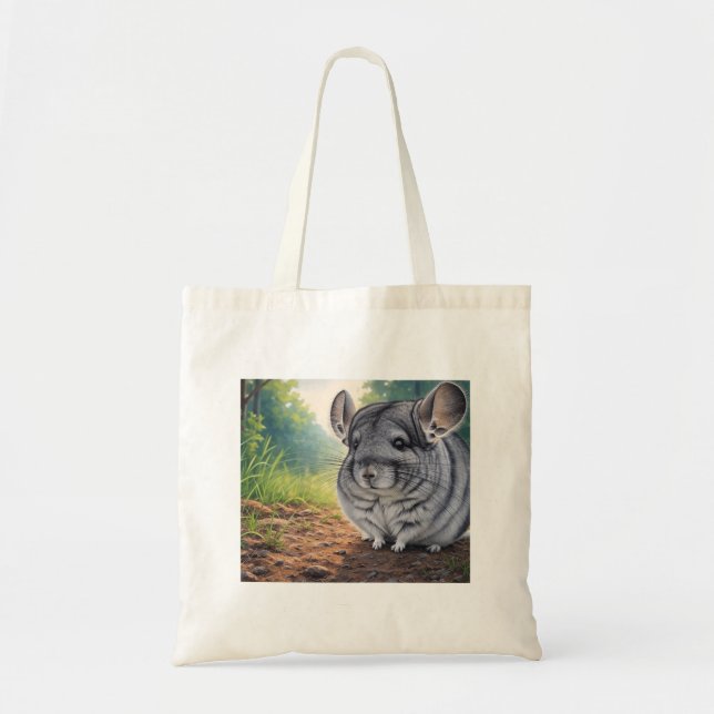 Bolsa Tote Chinchilla Cute (Frente)