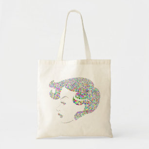 Bolsa Tote chinelos de Verão coloridos