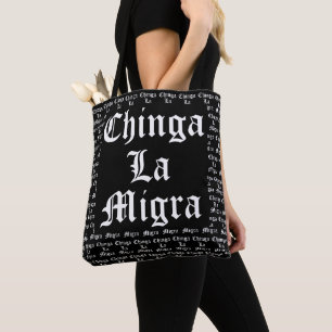 Bolsa Tote Chinga LA Migra