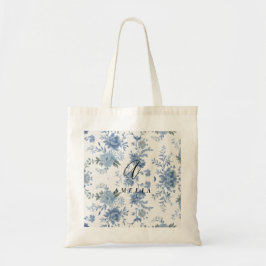Bolsa Tote Chinoiserie Blue Toile