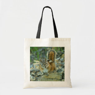 Bolsa Tote Chipmunk no Parque Nacional Glacier