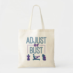 Bolsa Tote Chiropractor Chiropractic Chiro Adjust ou Bust