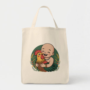 Bolsa Tote   Chloe Baby Abraça O Galo