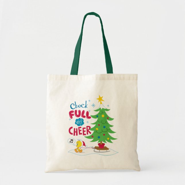 Bolsa Tote Chock Cheio Of Cheer (Frente)
