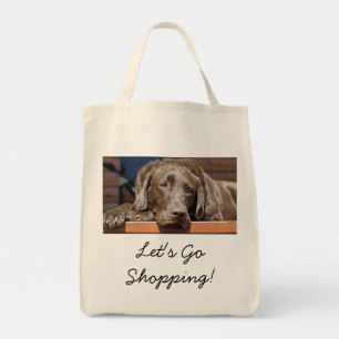 Bolsa Tote Chocolate bonito Labrador Retriever