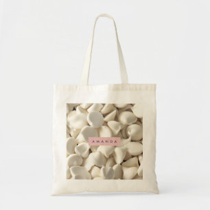 Bolsa Tote Chocolate Branco Cremoso Personalizado