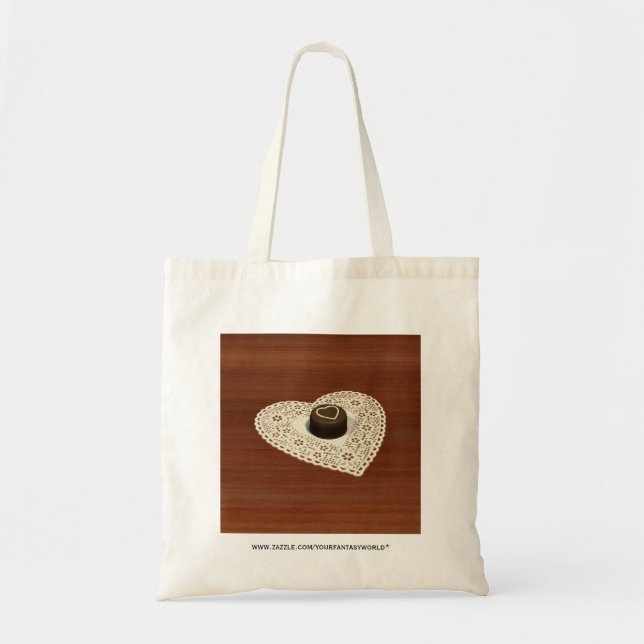 Bolsa Tote Chocolate do Dia dos Namorados (Frente)