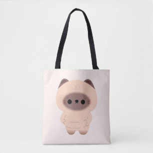 Bolsa Tote Chonky Siamese Cat