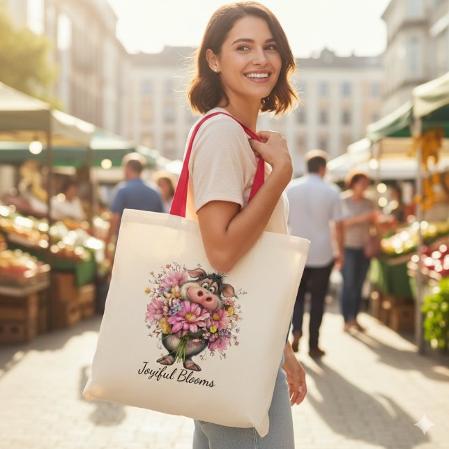 Bolsa Tote Choose Joy Every Day Tote Bag (Criador carregado)