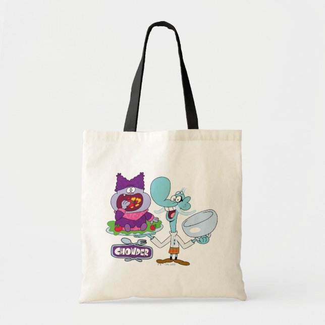 Bolsa Tote Chowder e Mung Daal (Frente)