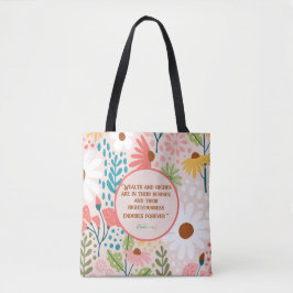 Bolsa Tote Christian Floral