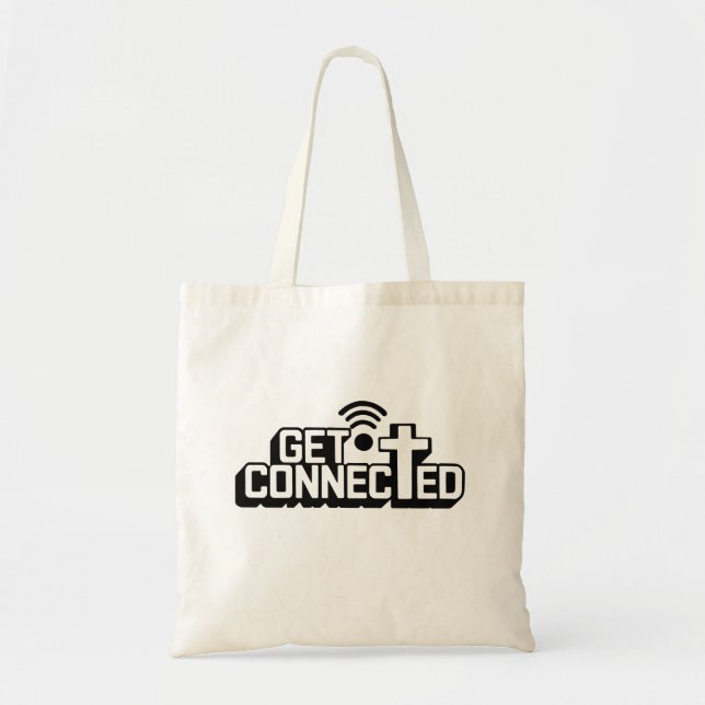 Bolsa Tote Christian Get Connected (Frente)