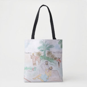 Bolsa Tote Christian Trabalho de arte O bom samaritano