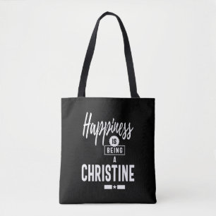 Bolsa Tote Christine Personalised Name Birthday Gift