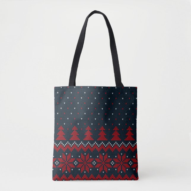 Bolsa Tote Christmas Gift Bags – Holiday Wrapping Party Suppl (Frente)