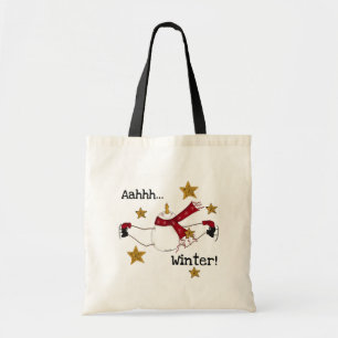 Bolsa Tote Christmas Winter Snowman