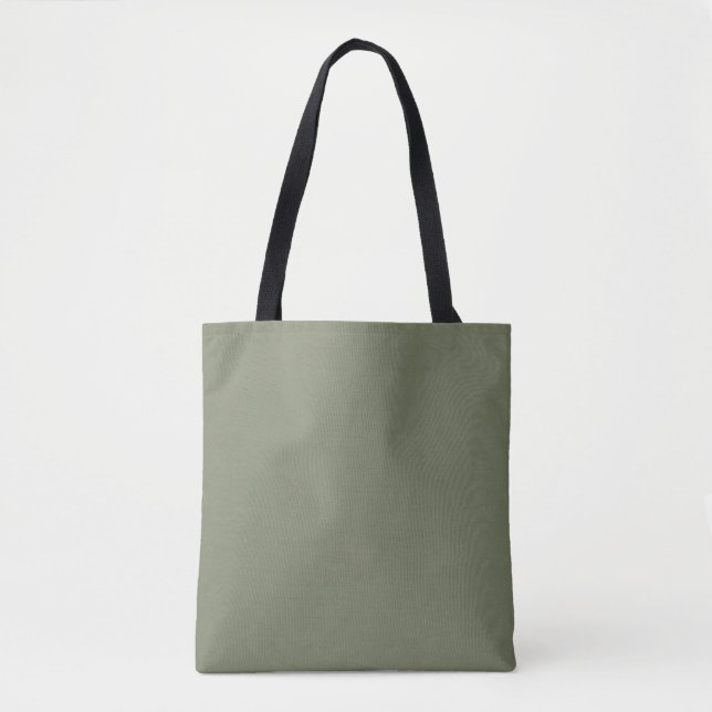 Bolsa Tote Chroma Textura - Salvia (Frente)