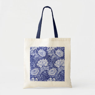 Bolsa Tote Chrysanthemum Blue, William Morris