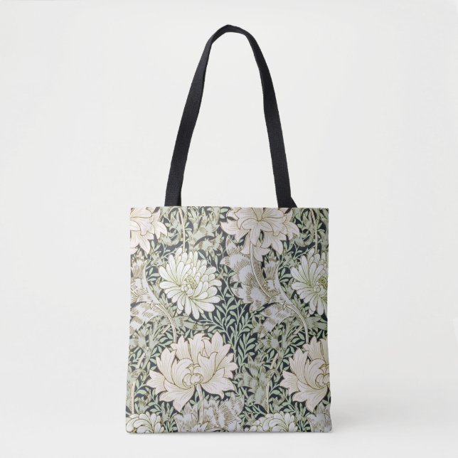 Bolsa Tote Chrysanthemum, William Morris (Frente)