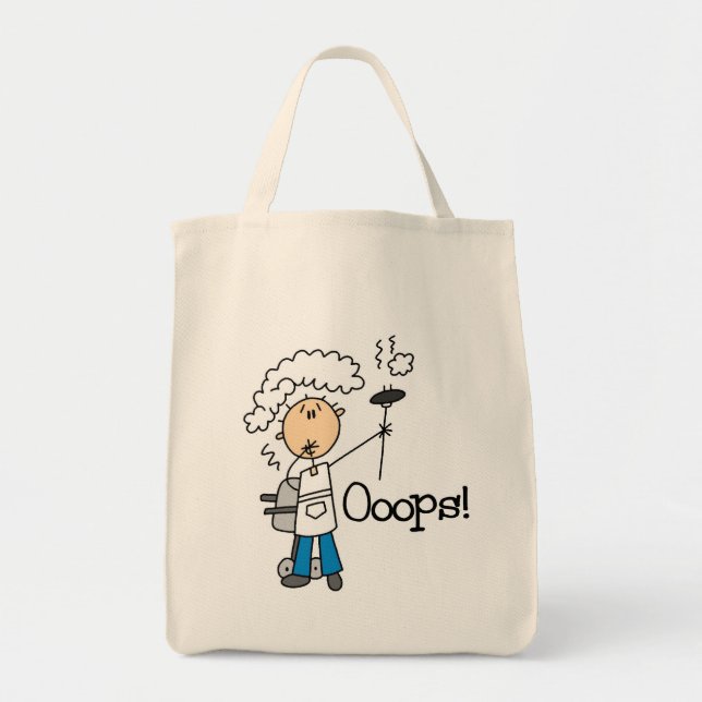 Bolsa Tote Churrasco que Deu Errado (Frente)