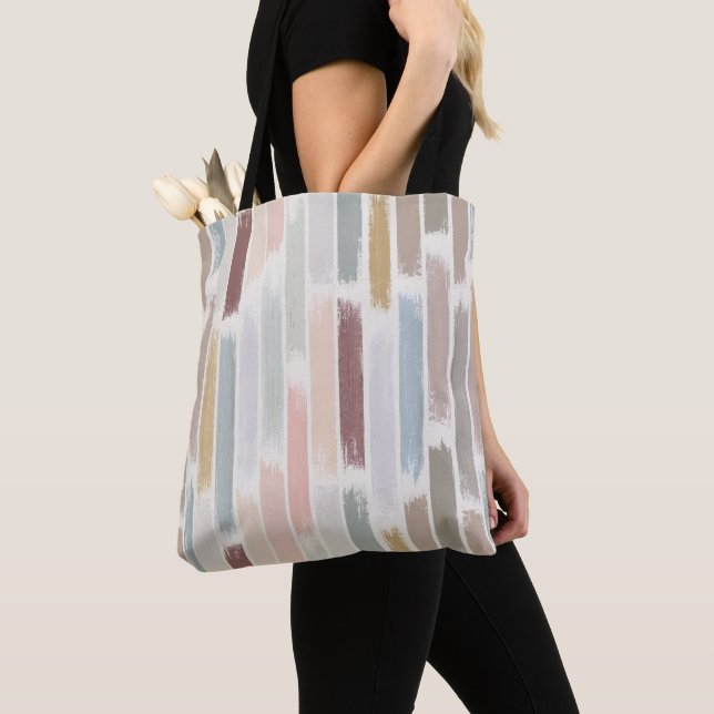 Bolsa Tote Chuva de cores (Close Up)