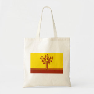 Bolsa Tote Chuvashia Flag