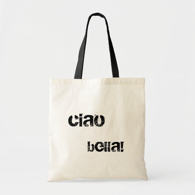 Bolsa Tote ciao, bella! (Frente)
