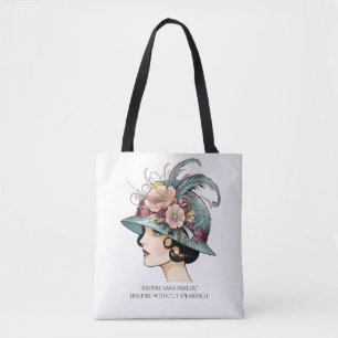 Bolsa Tote Ciao Bella – La Muse Art Deco Dama Francesa