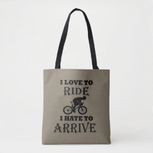 Bolsa Tote Ciclismo engraçado