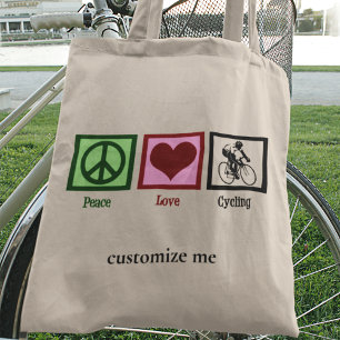 Bolsa Tote Ciclista Personalizada de Ciclismo De Paz