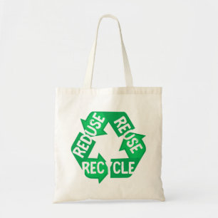 Bolsa Tote Ciclo Mobius, Reciclar de Reutilização Reduzida no