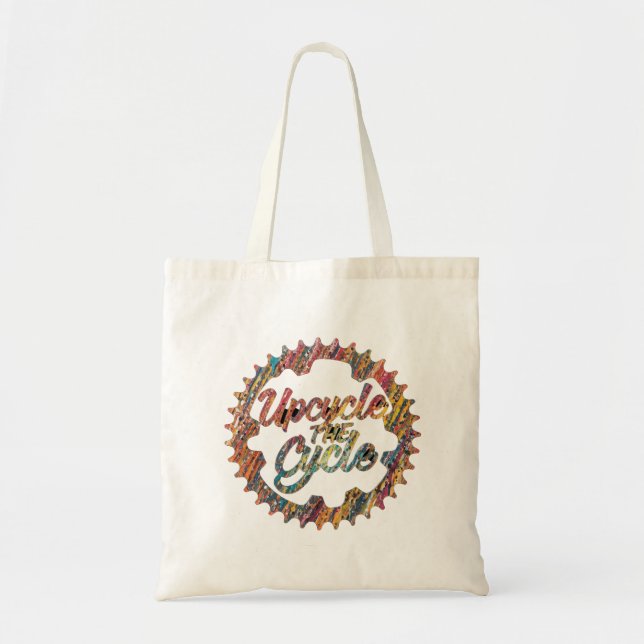 Bolsa Tote Ciclo para cima (Frente)