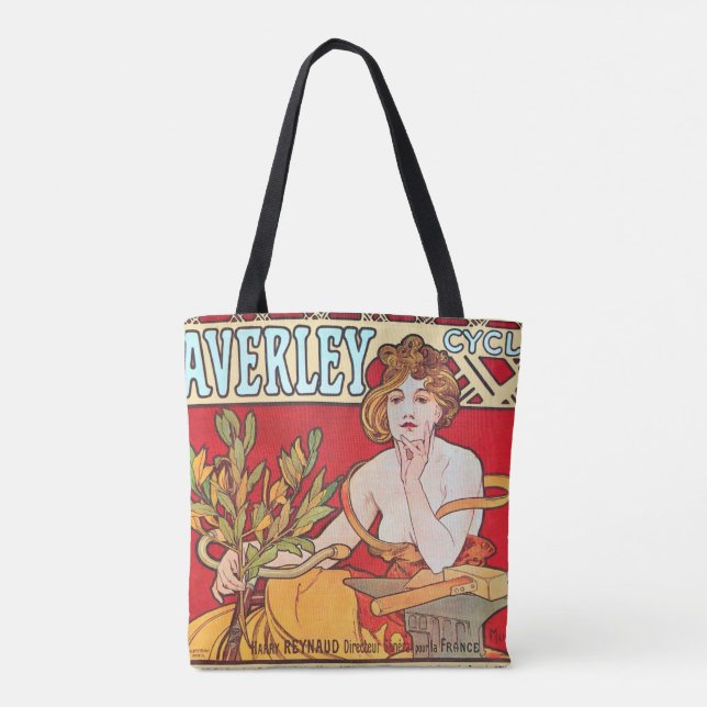 Bolsa Tote Ciclos Waverley, Mucha (Verso)