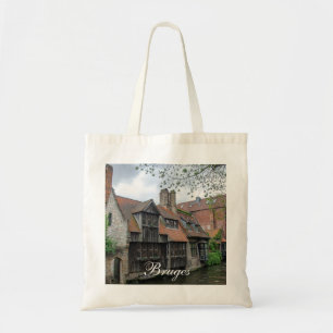 Bolsa Tote Cidade antiga de Bruges na Bélgica