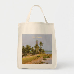 Bolsa Tote Cidade costeira de Galle, Sri Lanka Lembrança de V