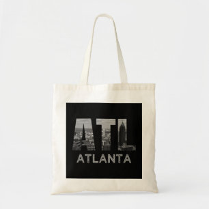 Bolsa Tote Cidade de Atlanta Georgia Skyline Cityscape Centro