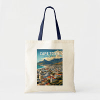 Cidade do Cabo, África do Sul, Viagem Art Vintage