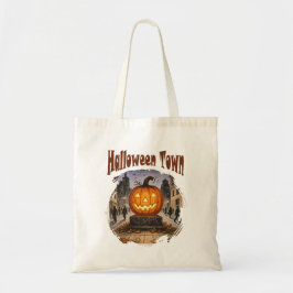 Bolsa Tote Cidade do Halloween