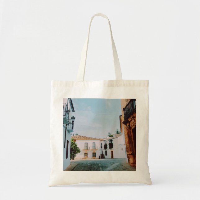 Bolsa Tote Cidade histórica de Ronda  (Frente)