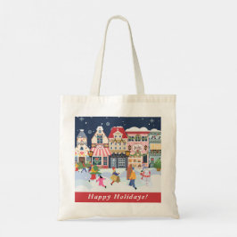 Bolsa Tote Cidade Natal Feriada Personalização Sagaz
