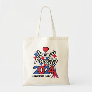 Bolsa Tote CIDADE Personalizada DE AMOR PARIS PARIZZ 2024