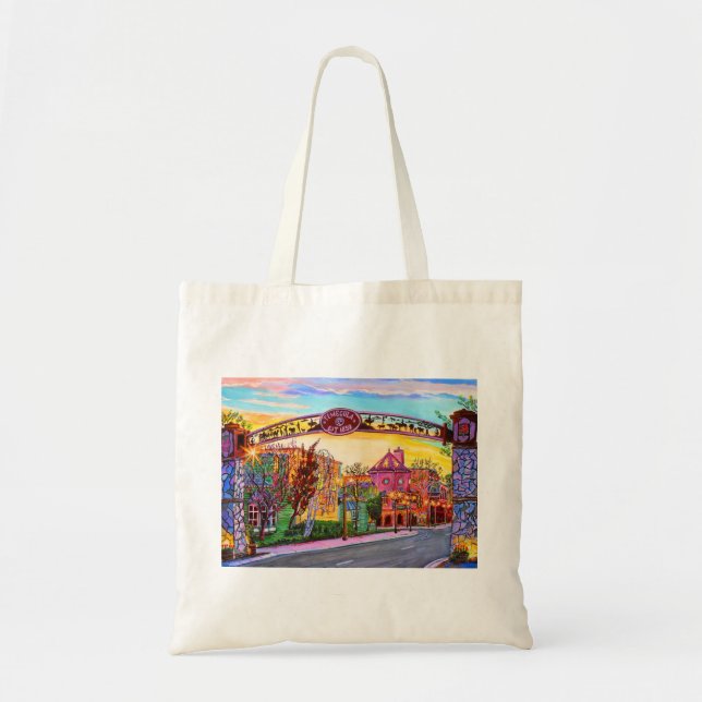 Bolsa Tote Cidade velha de Temecula (Frente)