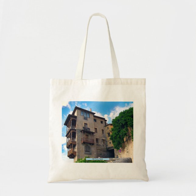 Bolsa Tote Cidade Velha, Espanha (Frente)