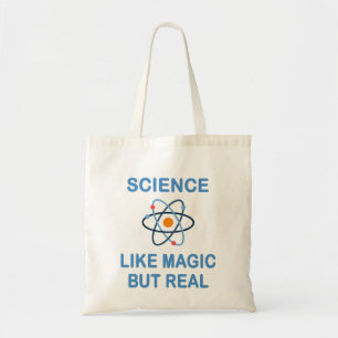Bolsa Tote Ciência Como Magia Mas Real