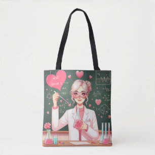 Bolsa Tote Cientista Dia de os namorados bonito