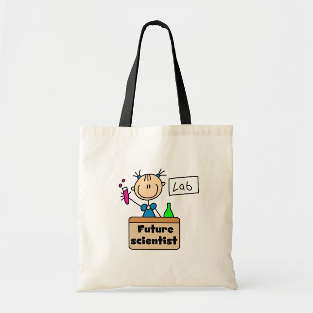 Bolsa Tote Cientista futuro (Frente)