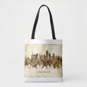 Bolsa Tote Cincinnati Ohio Cityscape